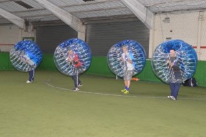 Bubble Football (with a twist)